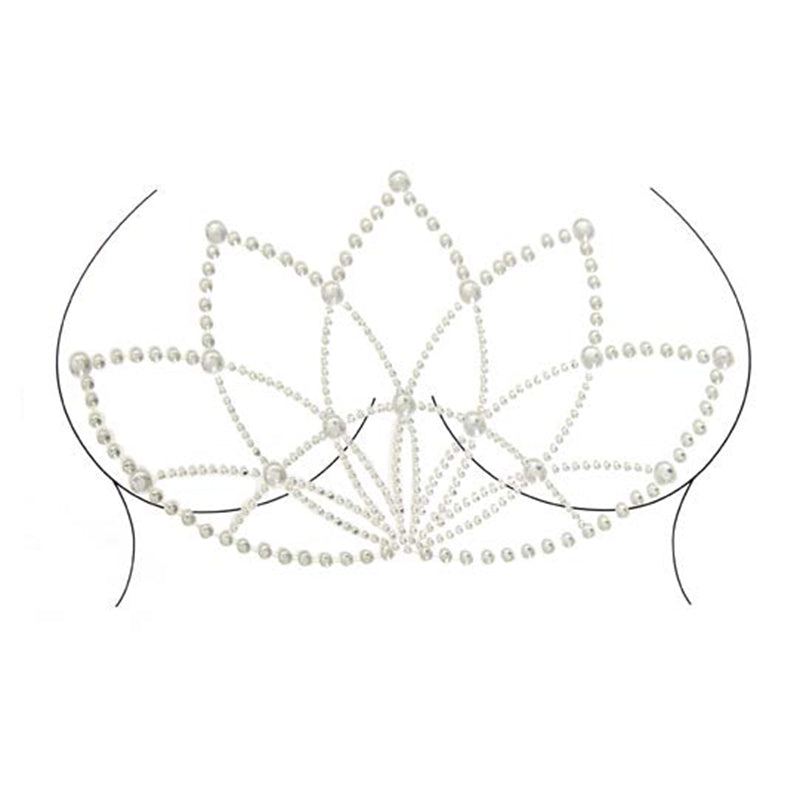 Lotus Adhesive Body Jewels Sticker (6pk) - Fantasies Boutique