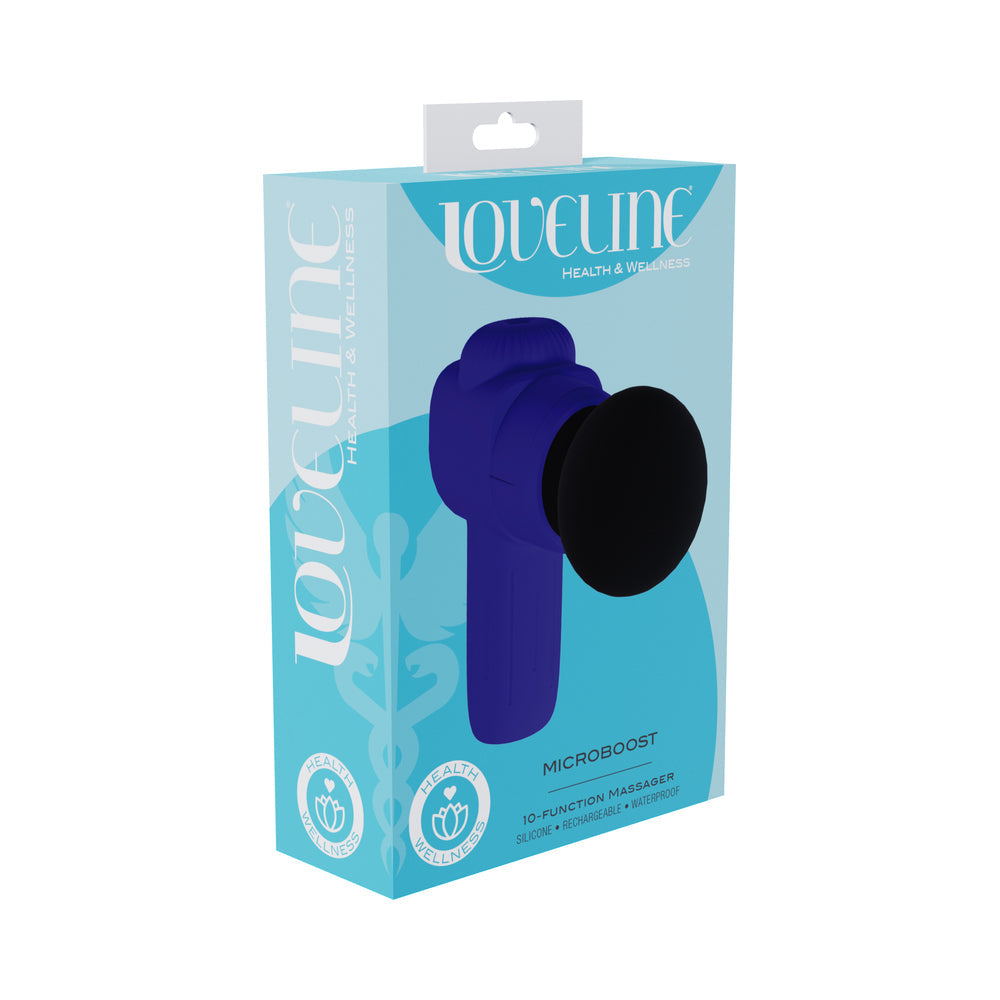 LoveLine MicroBoost Massager Silicone Purple