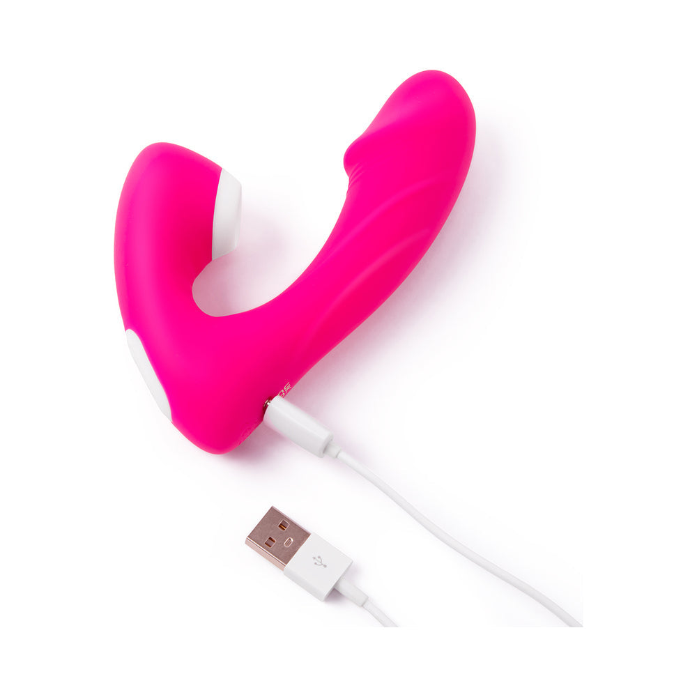 Together Internal Kiss Remote Control Vibe Pink - Fantasies Boutique