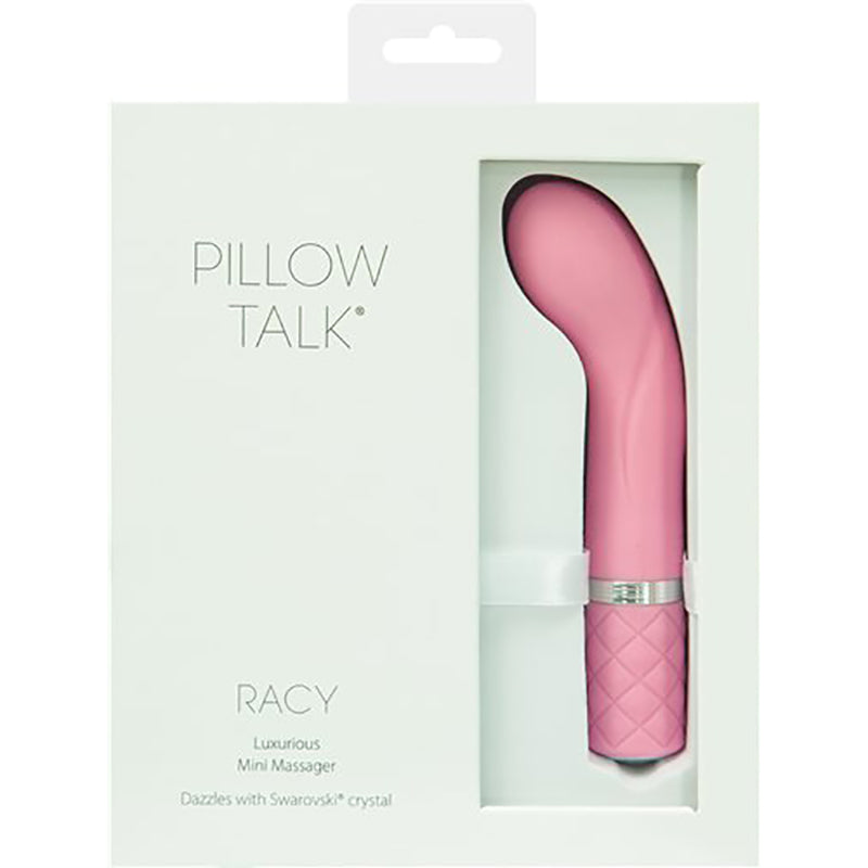Pillow Talk Racy Mini Massager Pink - Fantasies Boutique