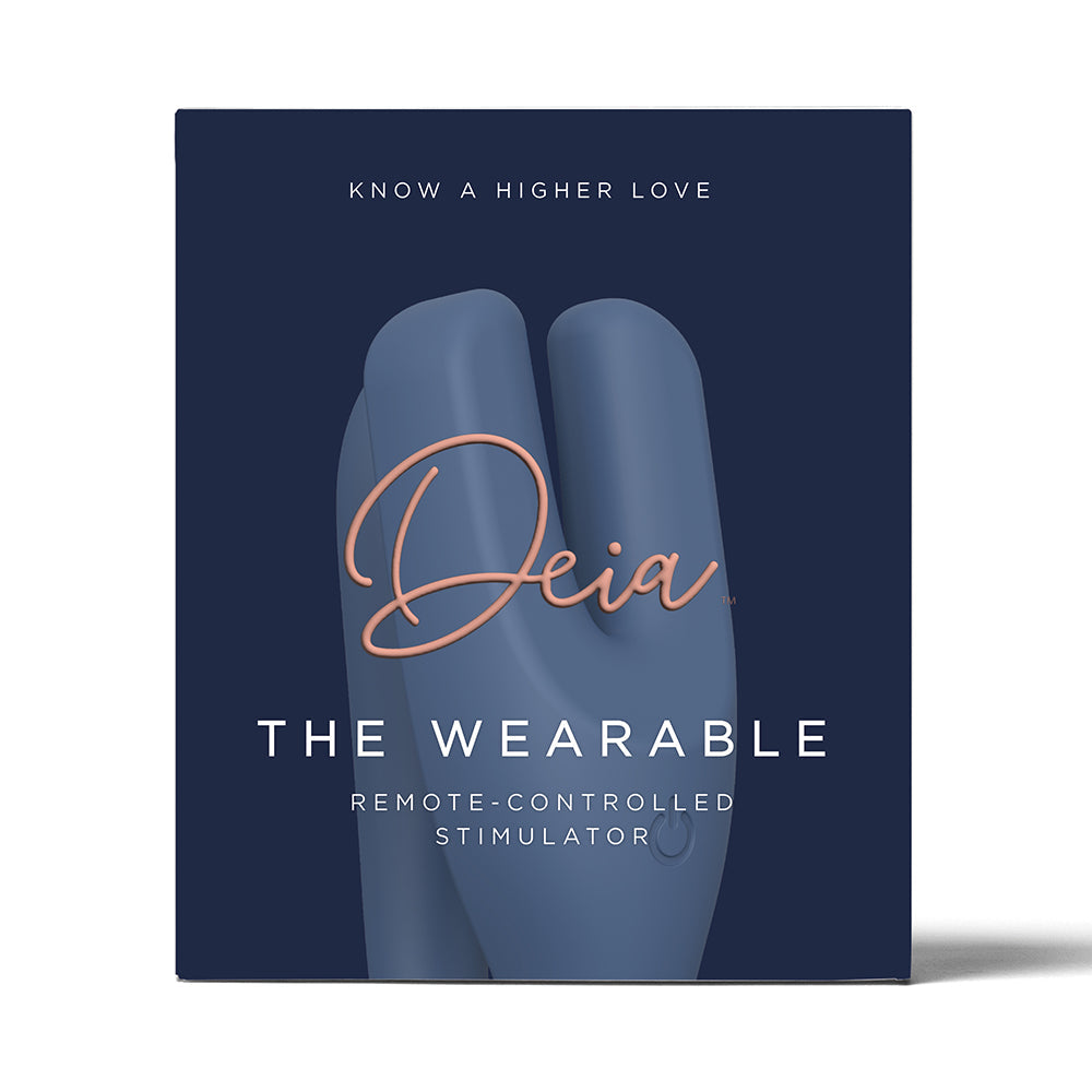 Deia The Wearable Remote-Controlled Stimulator Silicone Blue - Fantasies Boutique