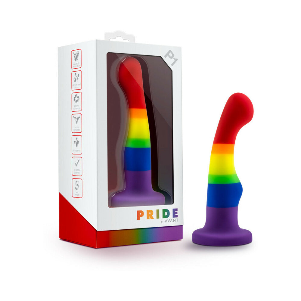 Avant Pride P1 Freedom 6 in. Silicone Dildo - Fantasies Boutique