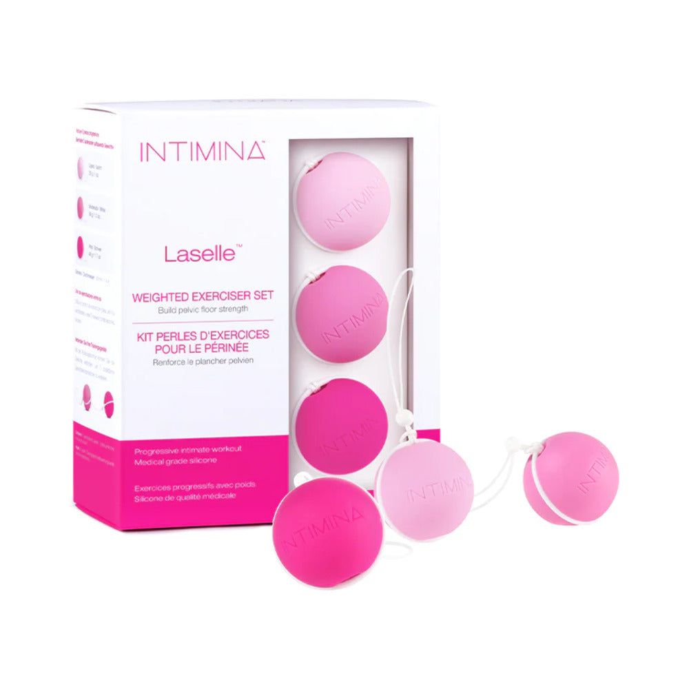 INTIMINA Laselle Weighted Pelvic Exercise Kegel Balls Set - Fantasies Boutique