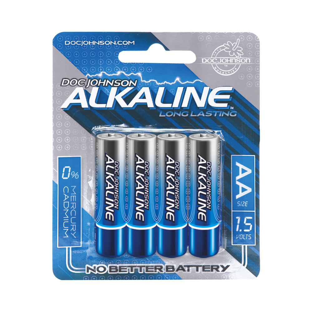 Doc Johnson Alkaline Batteries 4 AA - Fantasies Boutique