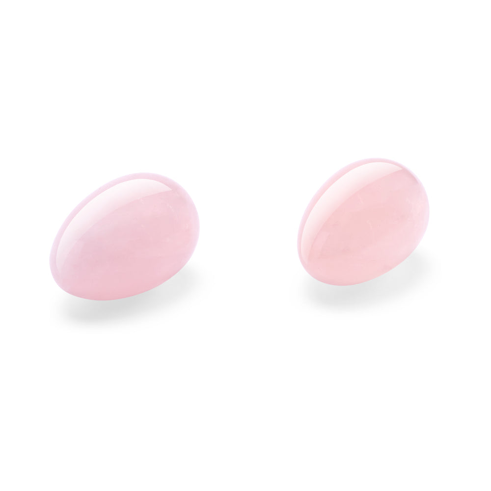 Le Wand Crystal Yoni Eggs Rose Quartz - Fantasies Boutique