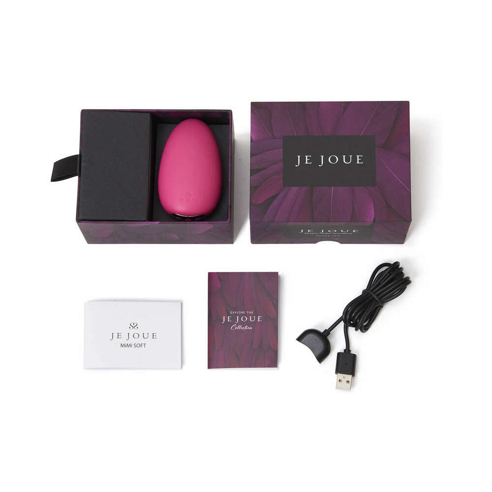 Je Joue Mimi Soft Rechargeable Silicone Clitoral Vibrator Fuchsia - Fantasies Boutique