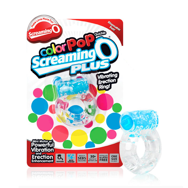 Screaming O Plus Color Pop Blue - Fantasies Boutique