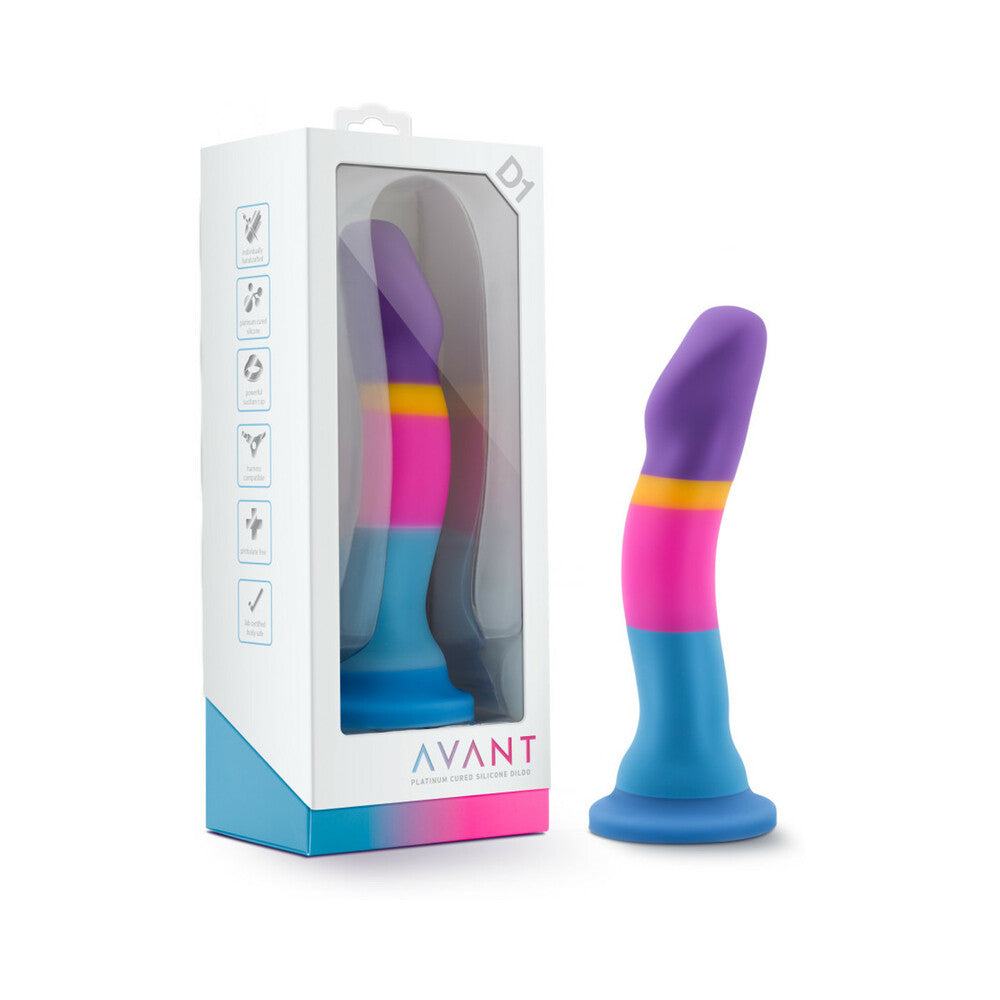 Avant D1 Hot 'n' Cool 7.5 in. Silicone Dildo - Fantasies Boutique