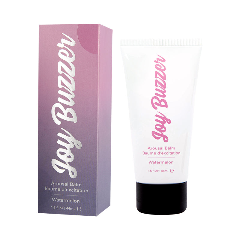 Jelique Joy Buzzer Clitoral Arousal Balm Watermelon 1.5 oz - Fantasies Boutique