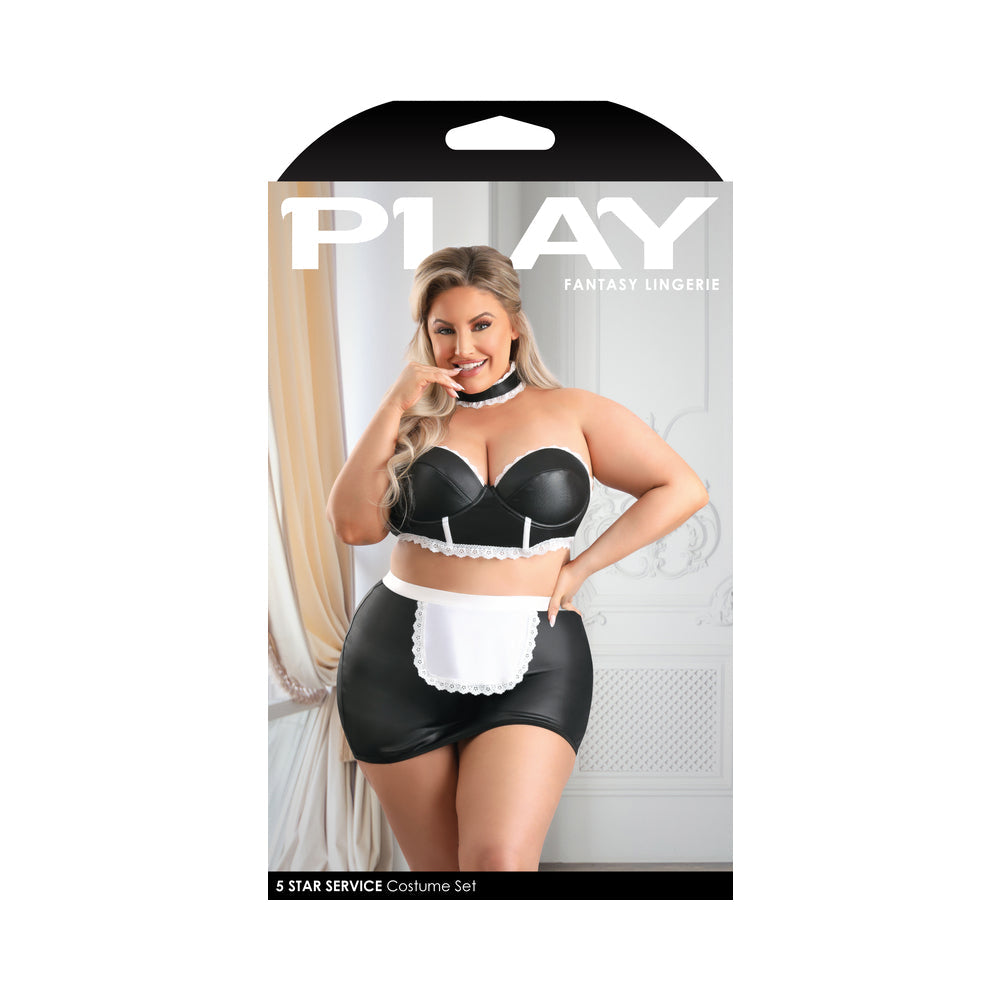 Fantasy Lingerie Play 5-Star Service Costume 1XL/2XL - Fantasies Boutique