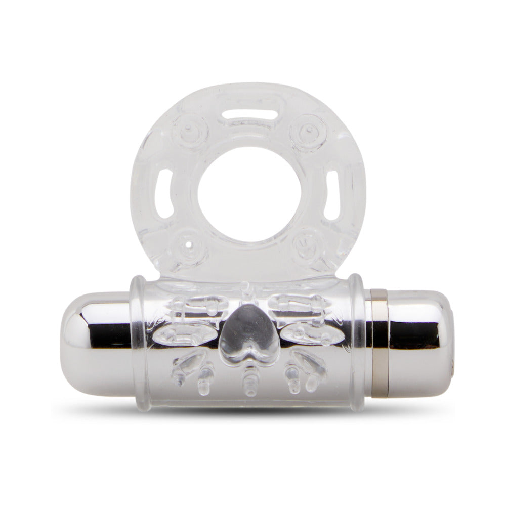 Nu Sensuelle Mate Ultra Flex Couple's Ring Clear