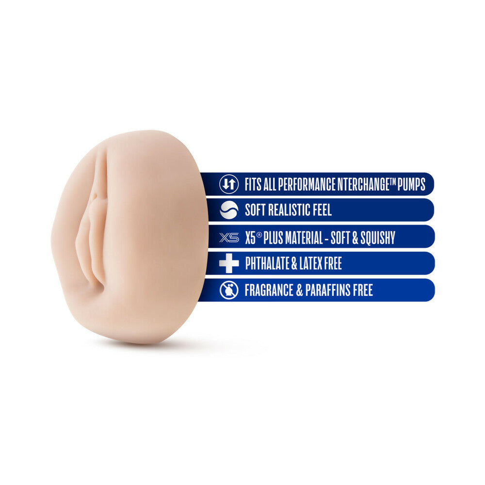 Blush Performance Universal Pump Sleeve Vagina Beige - Fantasies Boutique