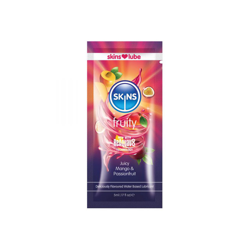 Skins Mango & Passionfruit Lubricant 5 ml - Fantasies Boutique