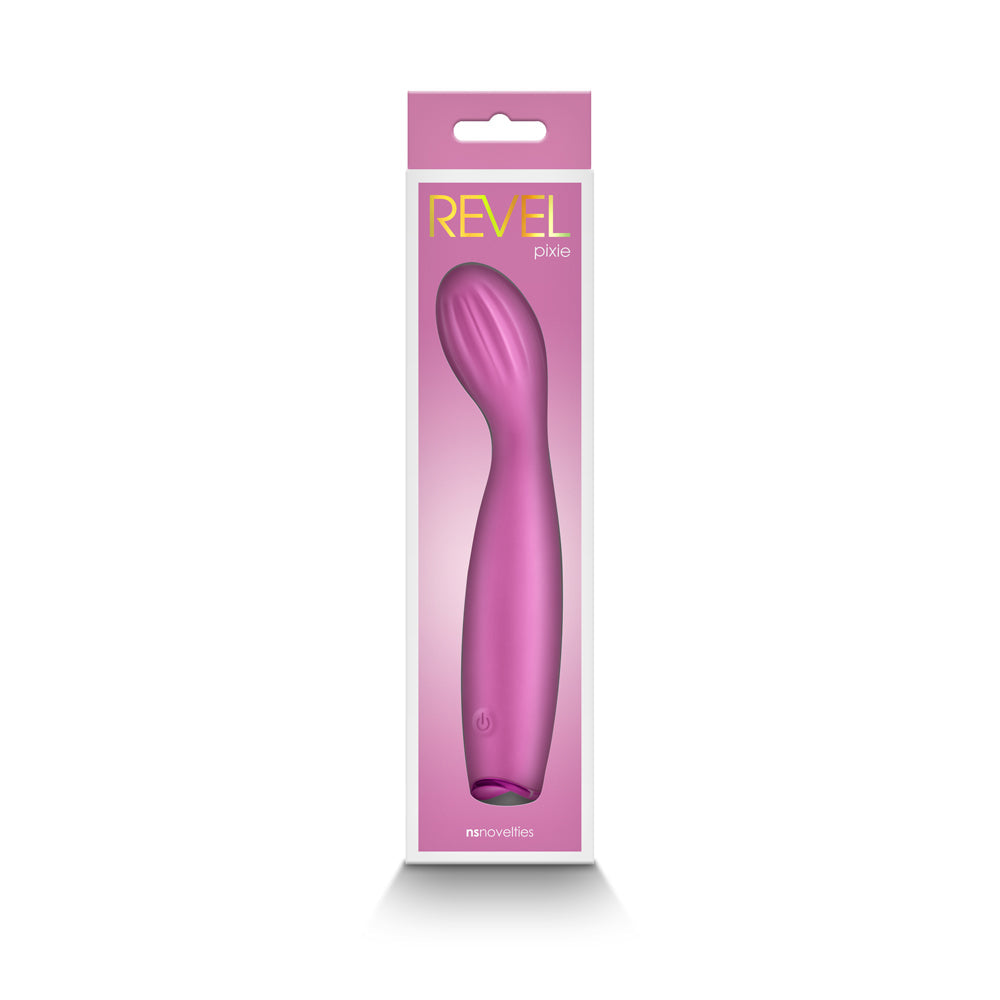 Revel Pixie G-Spot Vibrator Pink - Fantasies Boutique
