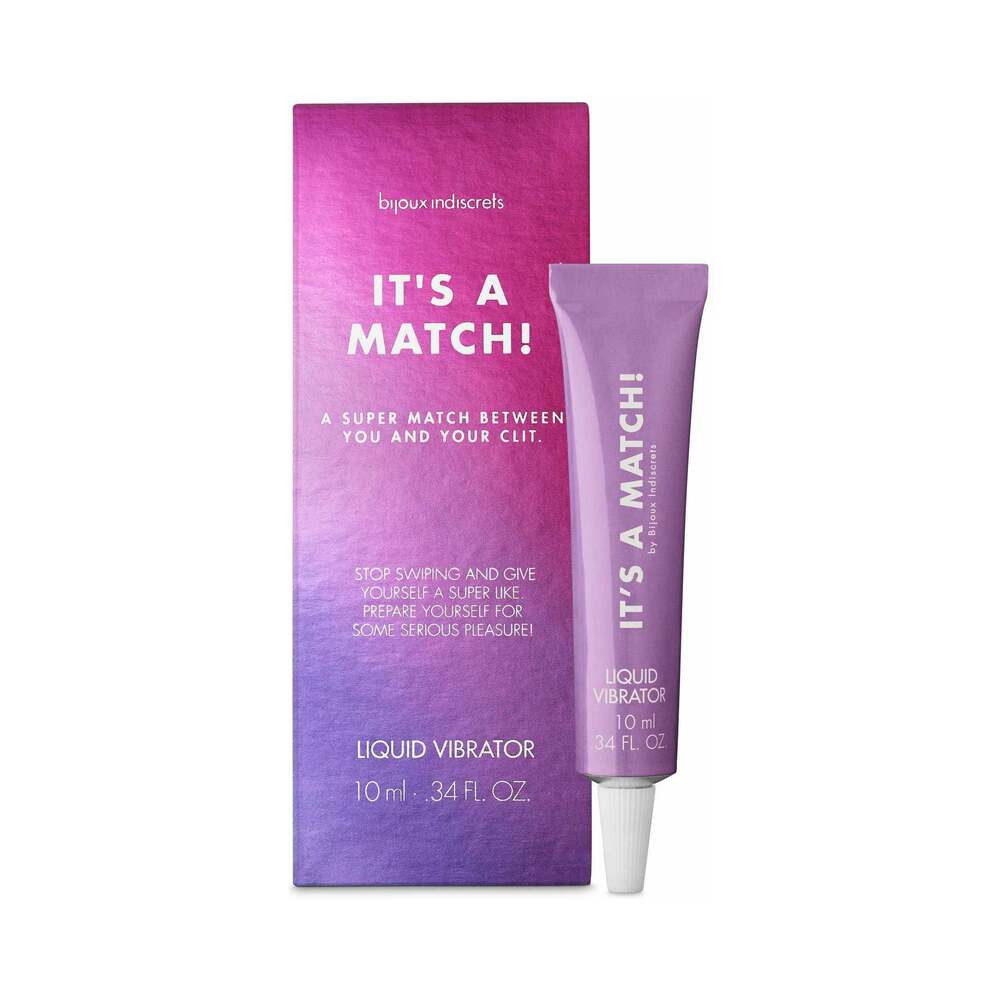 Bijoux Indiscrets Clitherapy It's a Match! Liquid Vibrator Tingling Serum 0.34 oz. - Fantasies Boutique