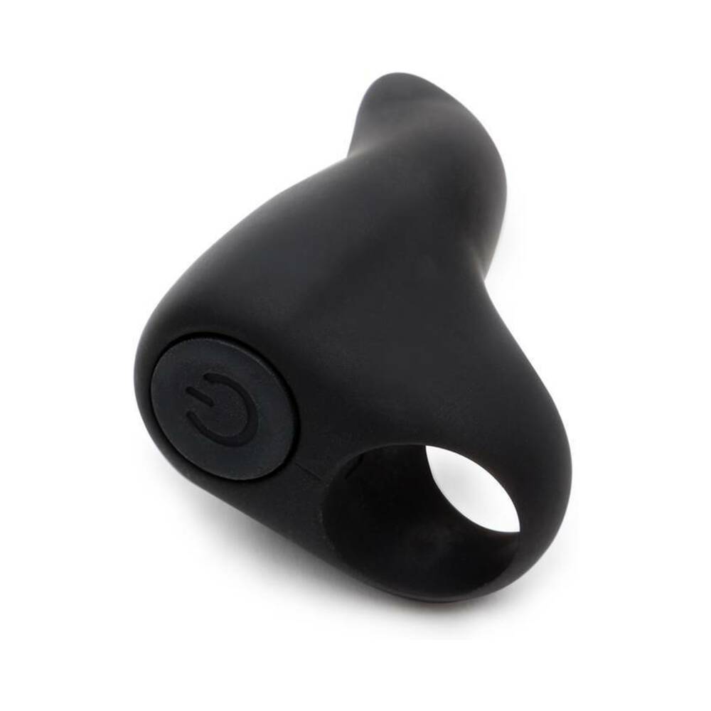 Fifty Shades of Grey Sensation Rechargeable Silicone Finger Vibrator Black - Fantasies Boutique