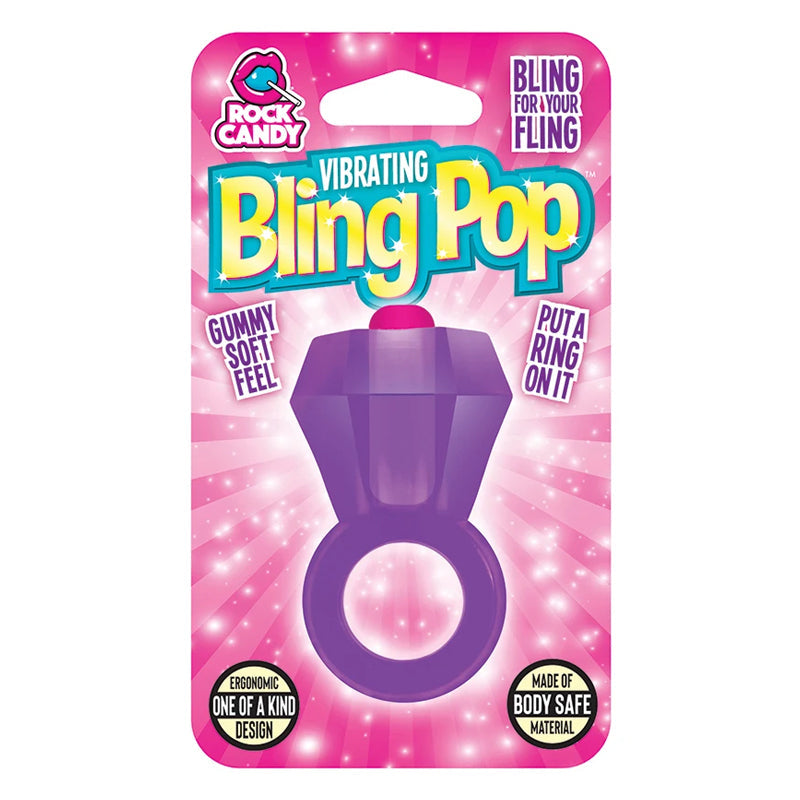 BLING POP RING - PURPLE - Fantasies Boutique