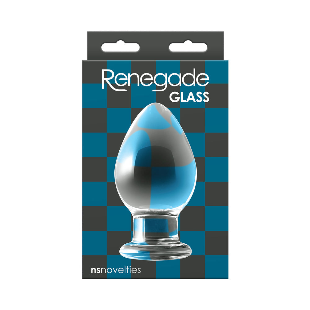 Renegade Knight Glass Anal Plug - Fantasies Boutique