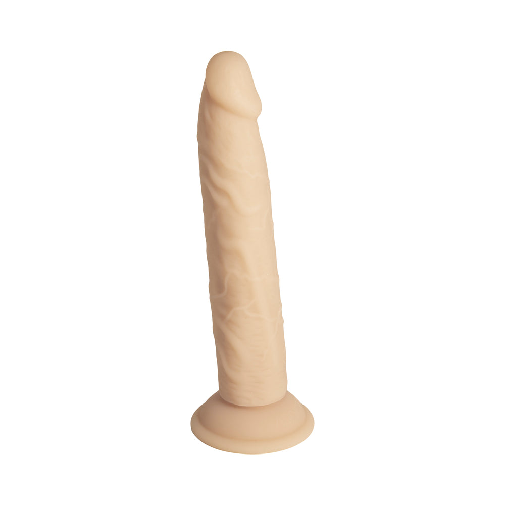 Naked Addiction Vanilla 9 in. Bendable Dual Density Silicone Dildo - Fantasies Boutique