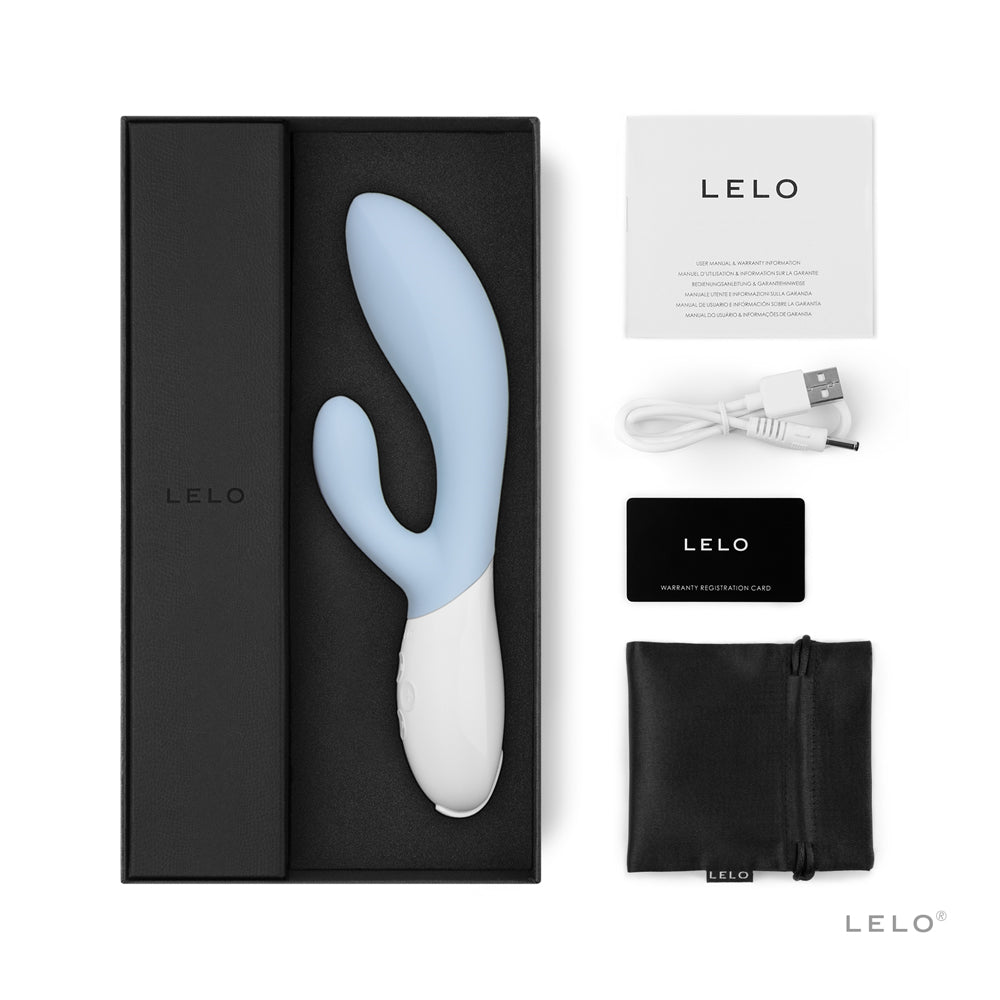 LELO INA 3 Rechargeable Dual Stimulator Seafoam - Fantasies Boutique
