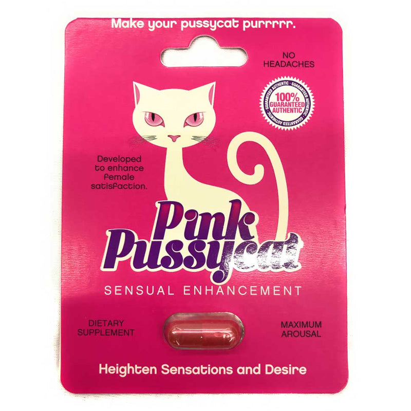 Pink Pussycat Female Sensual Enhancer 1ct pill 24/Dp