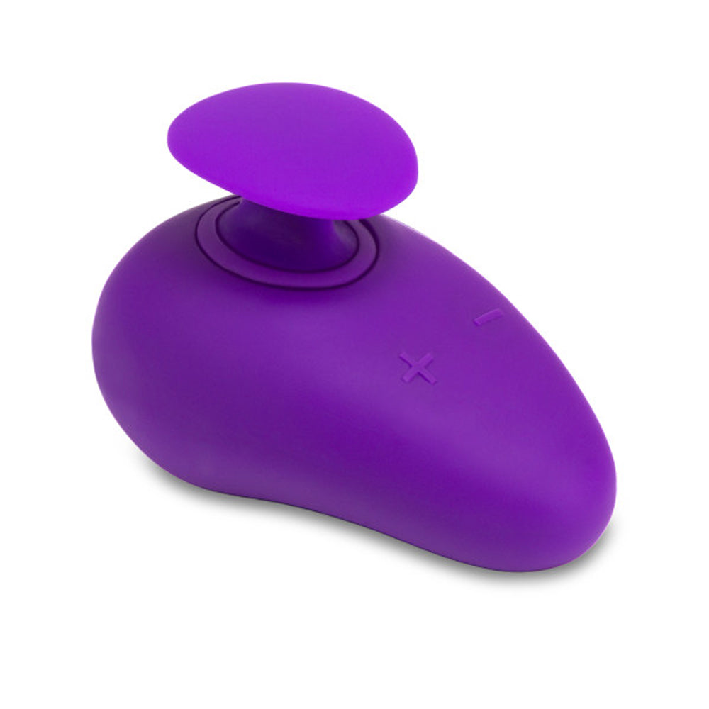 Blush Wellness Palm Sense Rechargeable Silicone Vibrator Purple - Fantasies Boutique