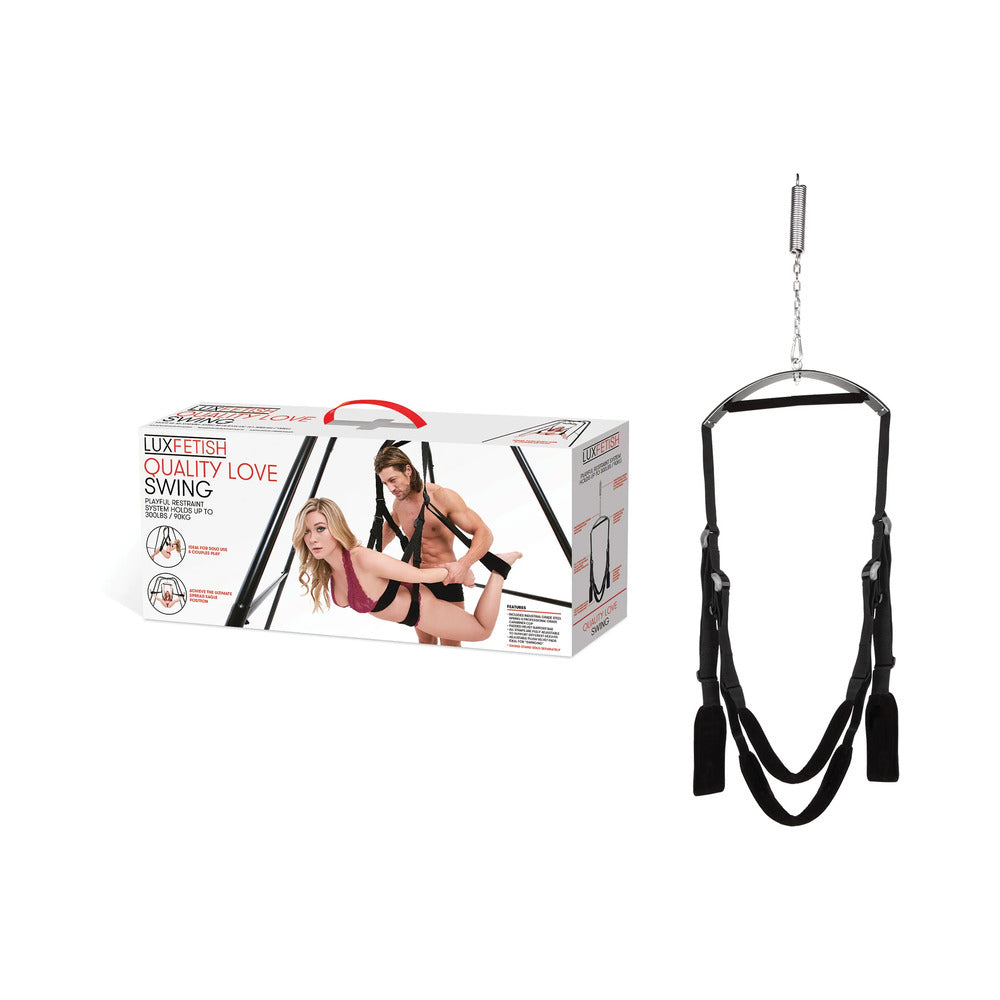 Lux Fetish Fantasy Swing Black - Fantasies Boutique