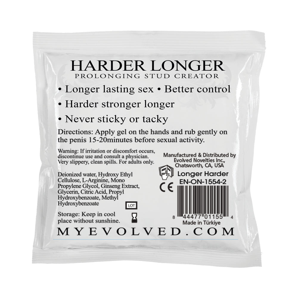 Evolved One Night Stand Harder Longer Male Enhancement Gel 2.5 ml Foil - Fantasies Boutique