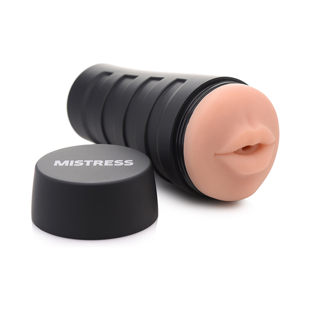 Curve Toys Mistress Karla Deluxe Mouth Stroker Medium - Fantasies Boutique