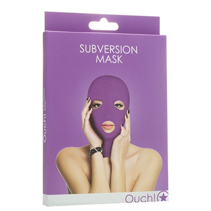 Ouch! Subversion Mask Purple - Fantasies Boutique