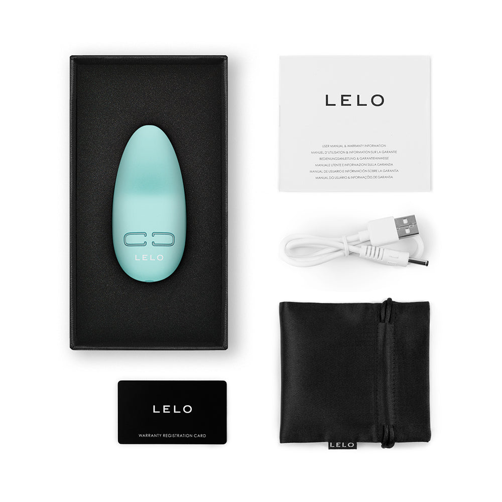 Lelo LILY 3 Rechargeable Mini Silicone Vibrator Polar Green - Fantasies Boutique