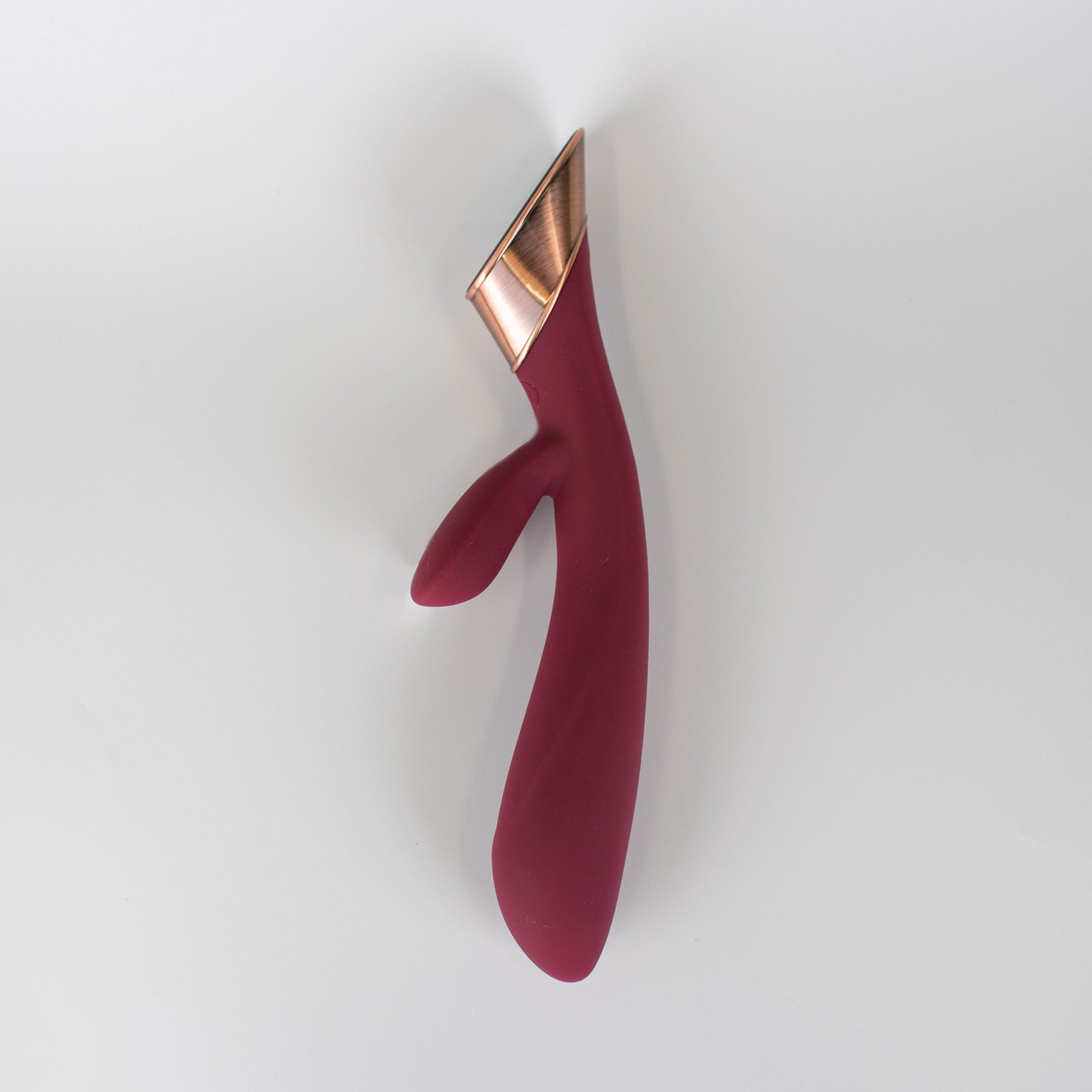 Metis Touch Panel Rabbit Vibrator Wine Red - Fantasies Boutique