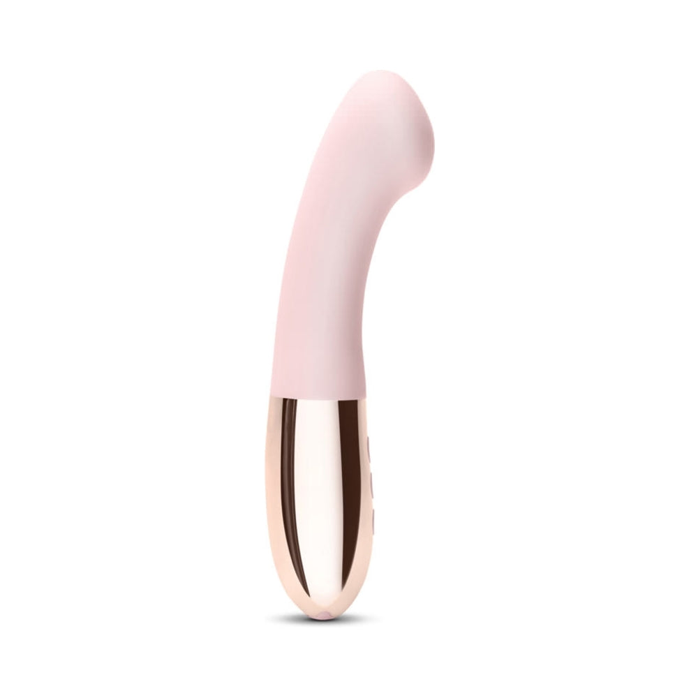 Le Wand Gee Rechargeable Silicone G-Spot Targeting Vibrator Rose Gold - Fantasies Boutique