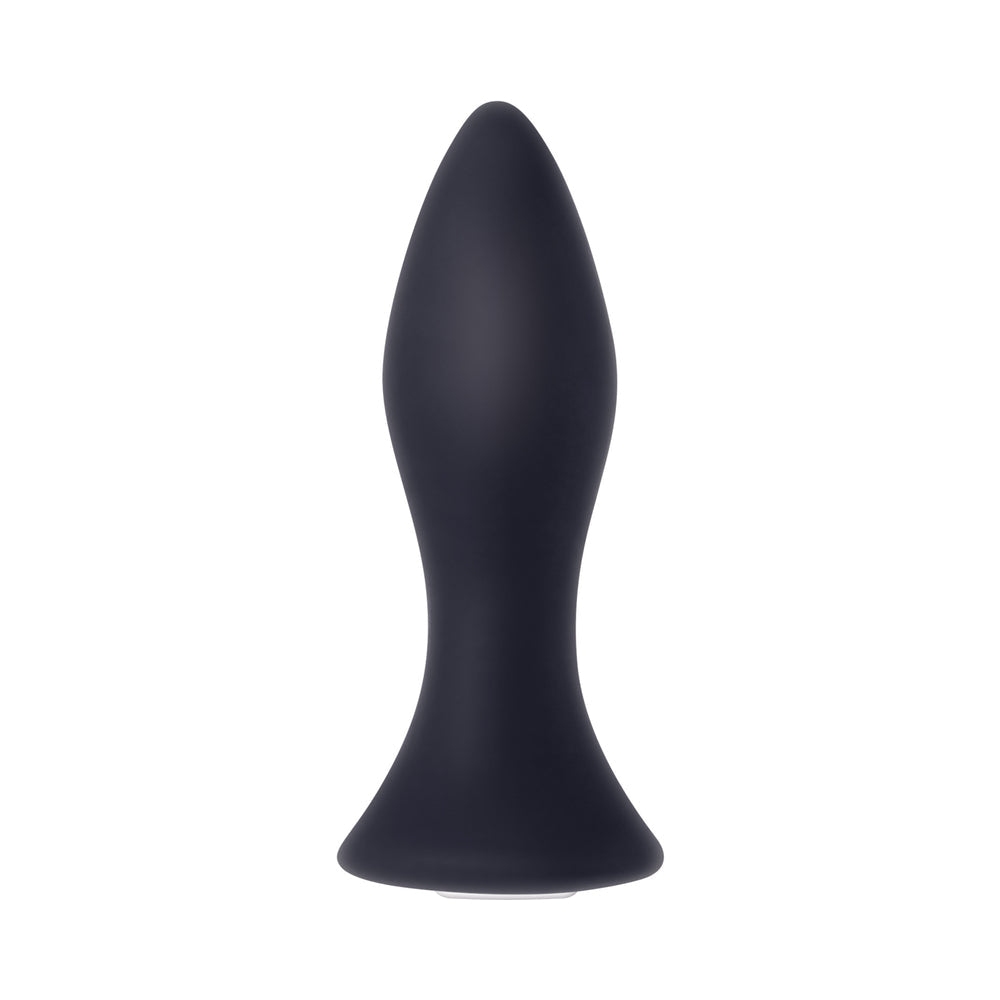 Evolved Mighty Mini Rechargeable Vibrating Silicone Anal Plug Black - Fantasies Boutique