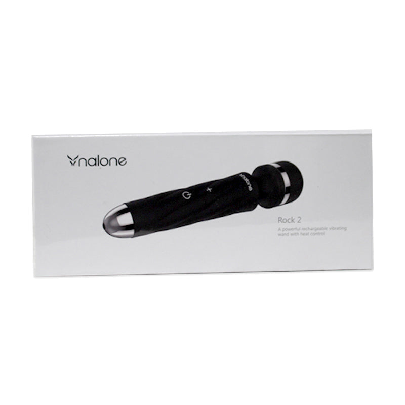 Nalone Rock 2 Heating Wand Vibrator Blk - Fantasies Boutique