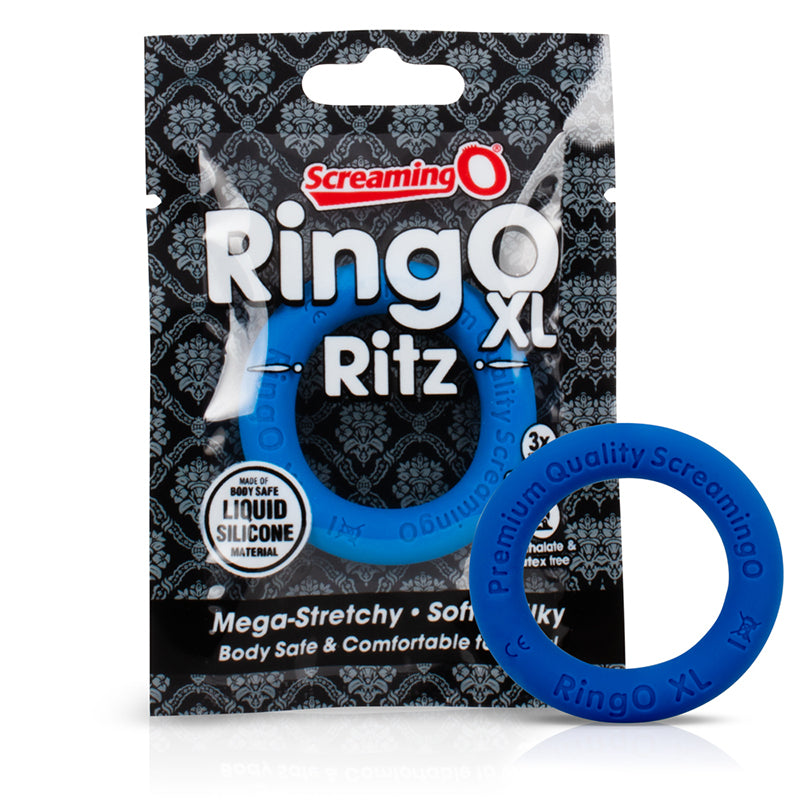 Screaming O RingO Ritz XL - Blue - Fantasies Boutique