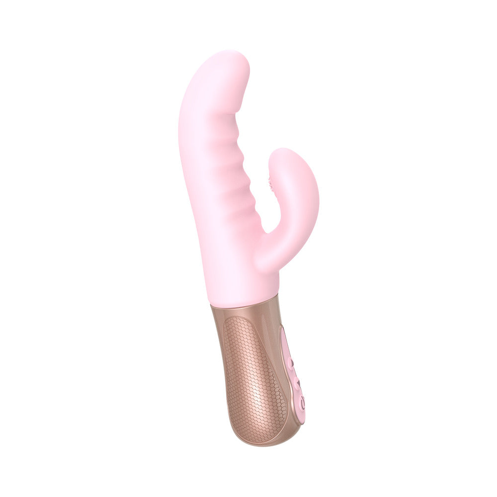 Love to Love Sassy Bunny Thrusting Rabbit Baby Pink - Fantasies Boutique