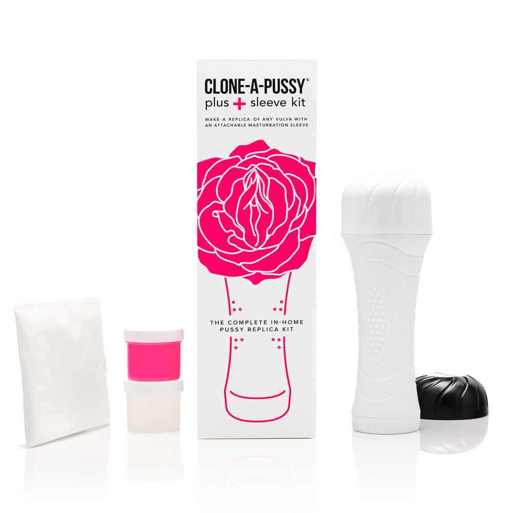 Clone-A-Pussy Plus Sleeve DIY Casting Kit Hot Pink - Fantasies Boutique