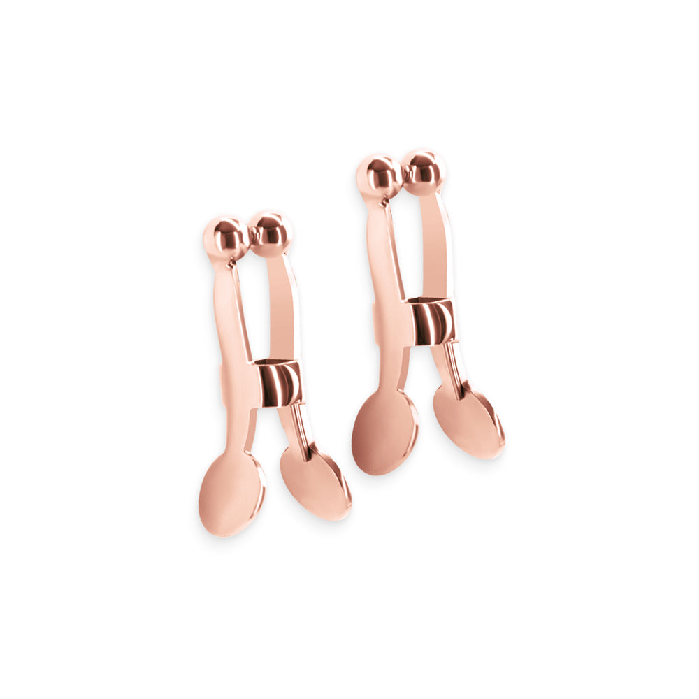Bound Nipple Clamps C1 Rose Gold - Fantasies Boutique