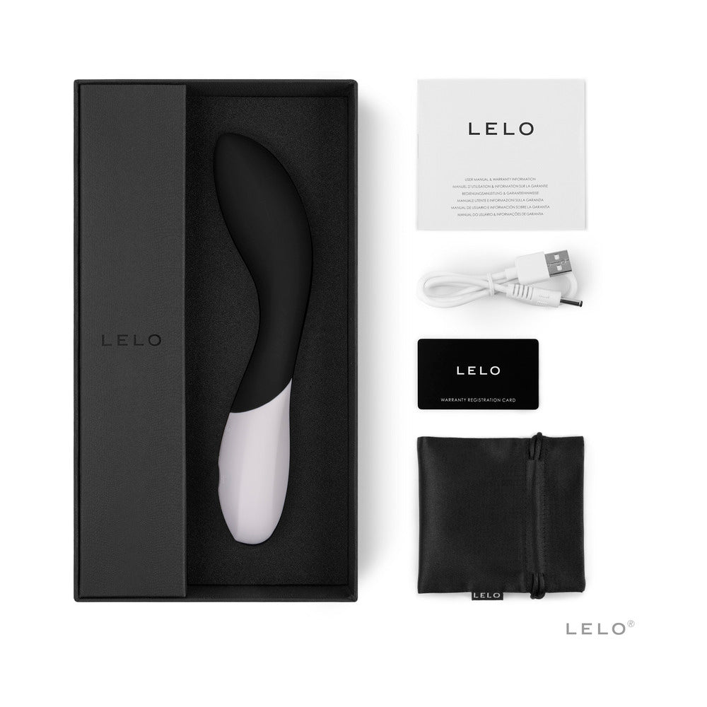 LELO MONA WAVE Rechargeable G-Spot Vibrator Black - Fantasies Boutique
