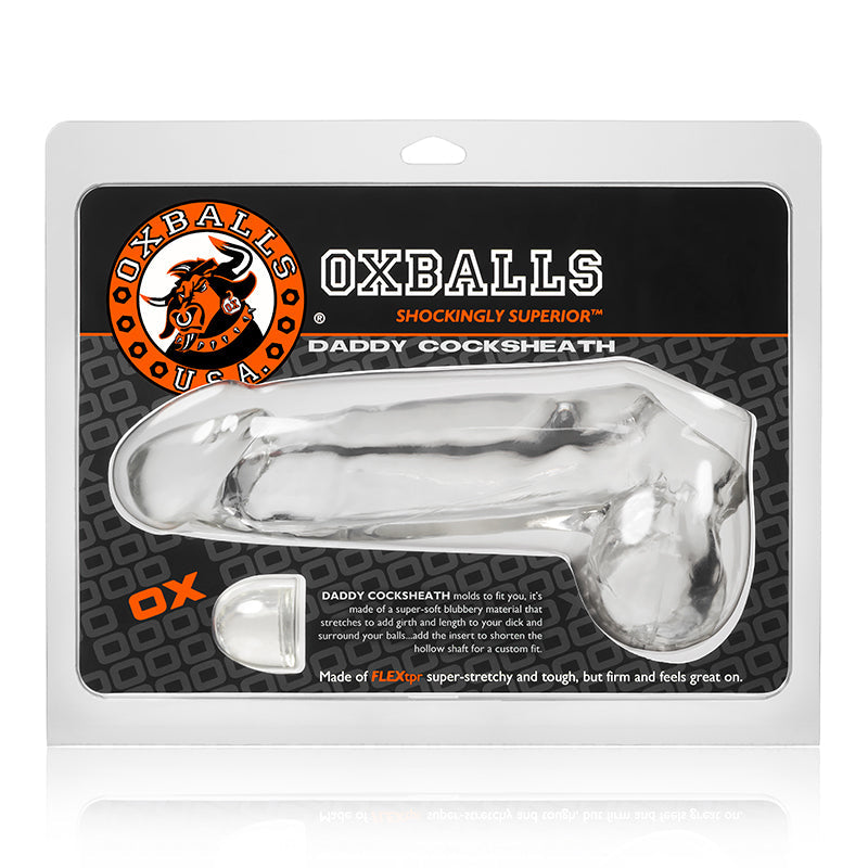 OxBalls Daddy Cocksheath, Clear - Fantasies Boutique