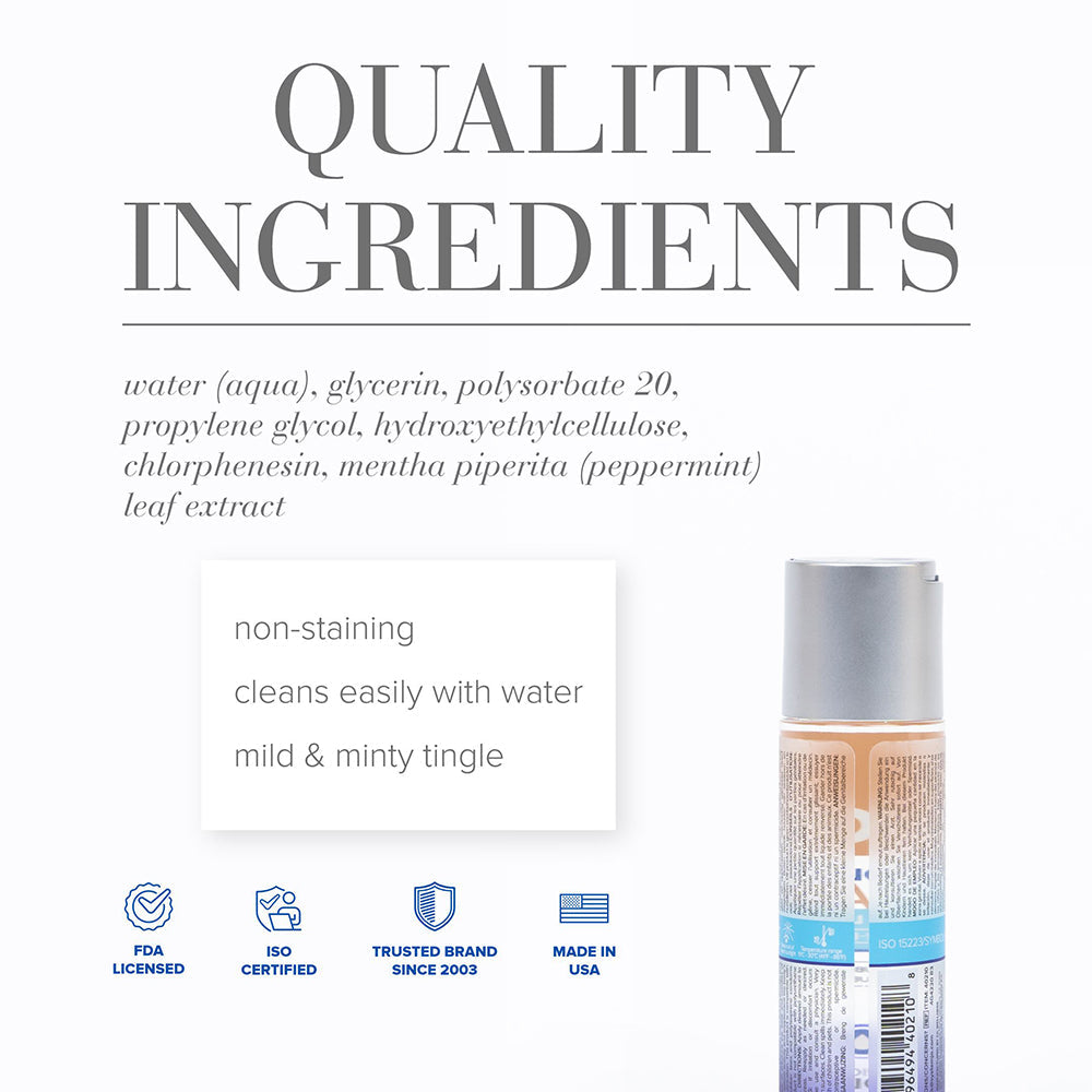 JO H2O Anal Cooling Water-Based Lubricant 2 oz. - Fantasies Boutique