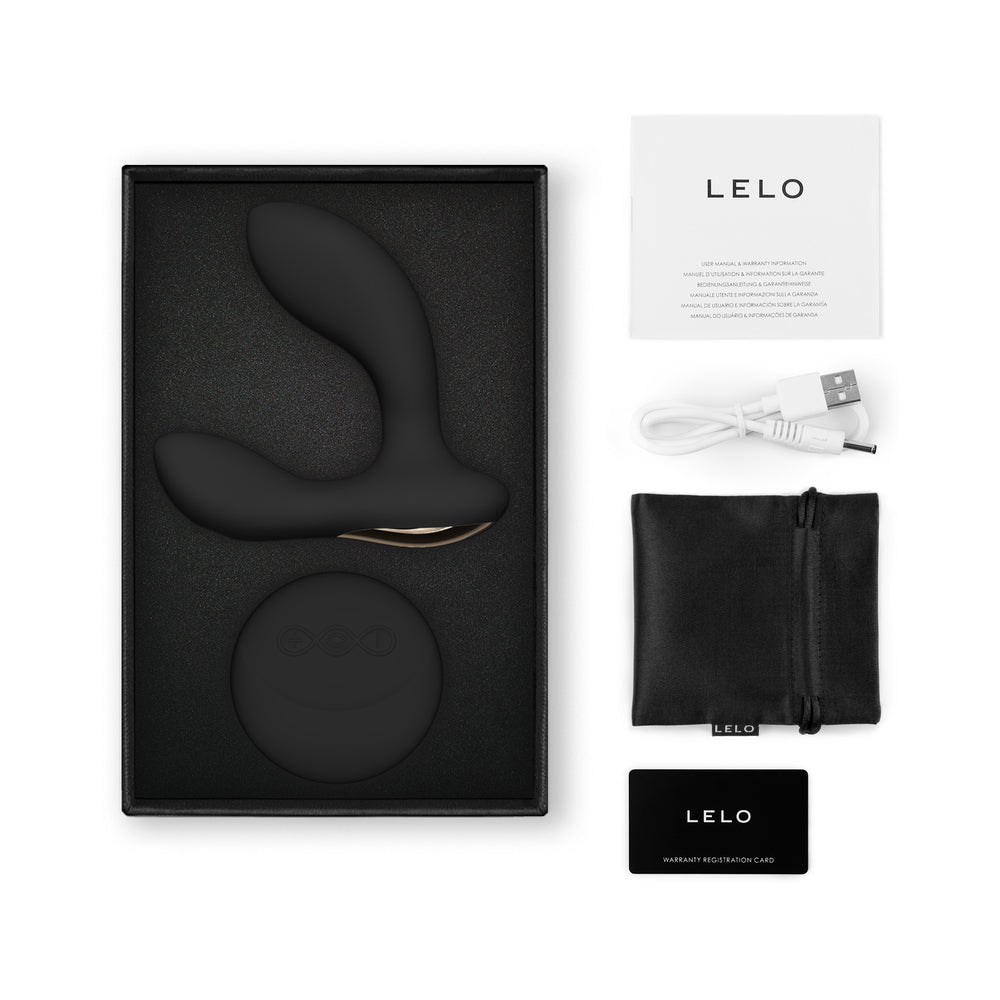 LELO HUGO 2 Prostate Massager with Remote Black - Fantasies Boutique