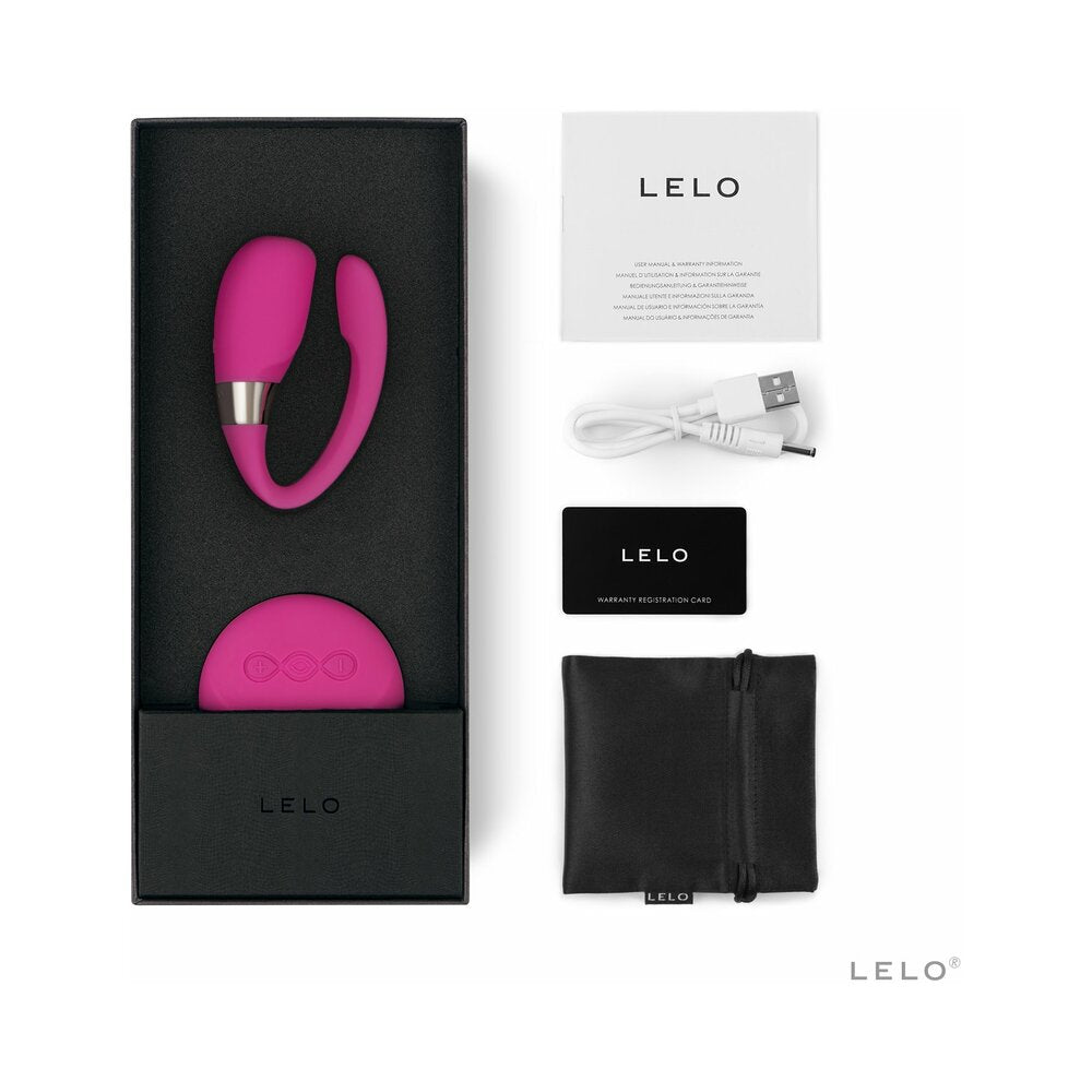 LELO TIANI 3 Rechargeable Dual Stimulation Couples Vibrator With Remote Cerise - Fantasies Boutique