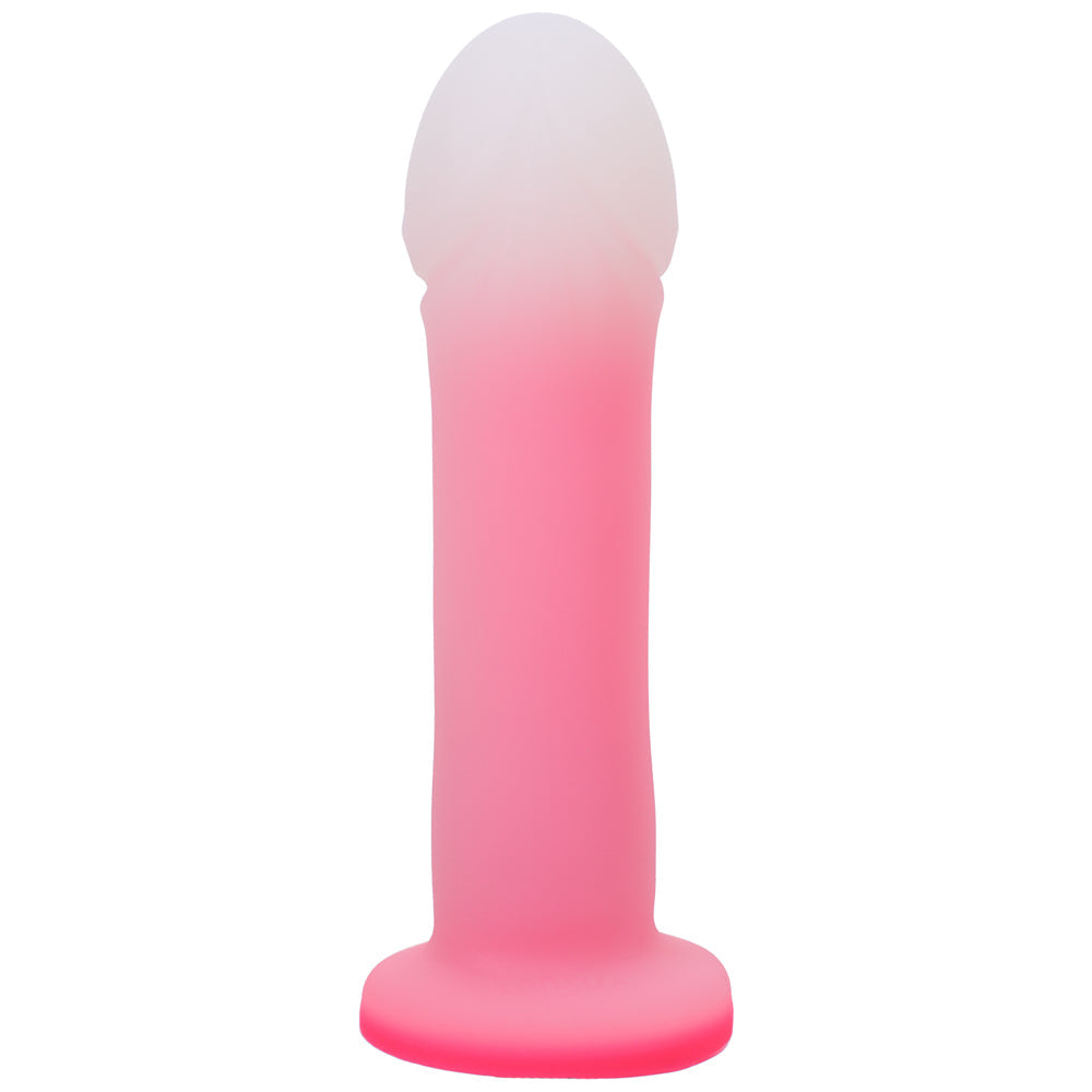 Tantus Duchess O2 Dual Density Vibrating Dildo Rose Quartz - Fantasies Boutique