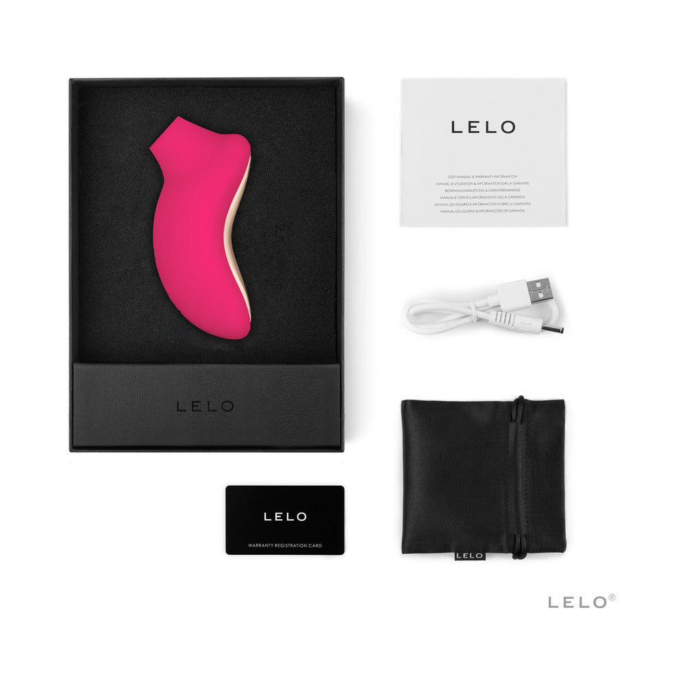 LELO SONA 2 Cruise Rechargeable Clitoral Stimulator Cerise - Fantasies Boutique