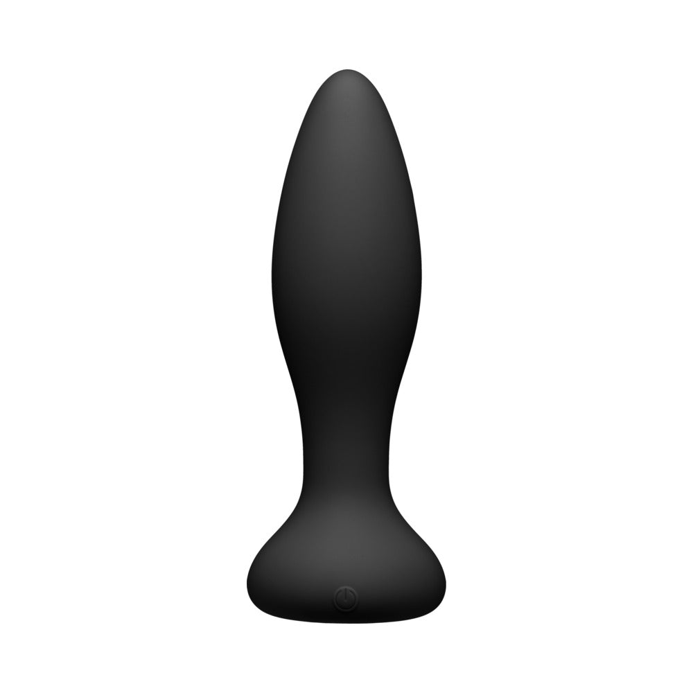A-Play Vibe Experienced Rechargeable Silicone Anal Plug with Remote Black - Fantasies Boutique