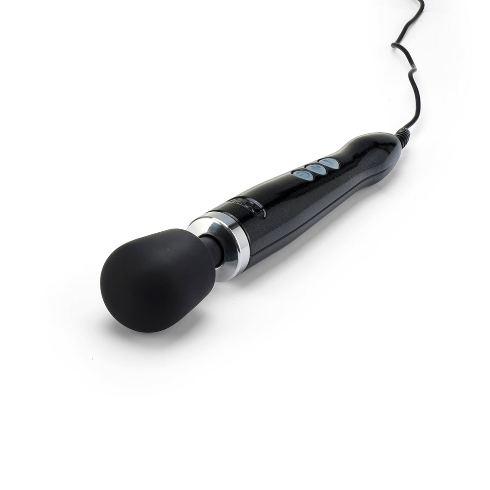 Doxy Die Cast Wand Vibrator Black - Fantasies Boutique