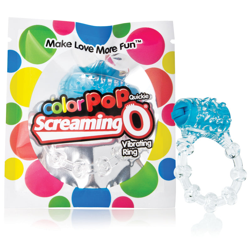 Screaming O Color Pop Quickie Blue - Fantasies Boutique