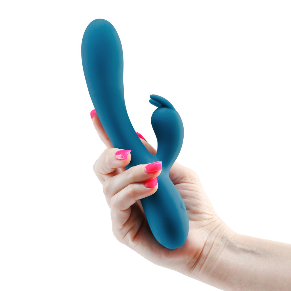 INYA Luv Bunny Rechargeable Vibe Dark Teal - Fantasies Boutique